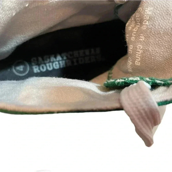 Saskatchewan Roughriders Unisex High Too Shoes Size 4 - Picture 6 of 8